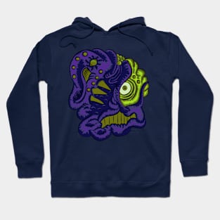 abstract creature Hoodie